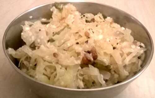 Cabbage Poriyal Recipe – Awesome Cuisine