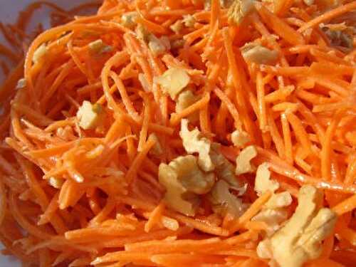 Carrot and Walnut Salad Recipe – Awesome Cuisine