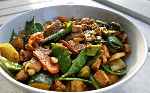 Cashew Vegetable Stir-Fry Recipe – Awesome Cuisine