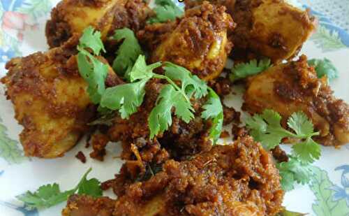 செட்டிநாடு கறி பிரட்டல் - Chettinad Chicken Pirattal Recipe in Tamil