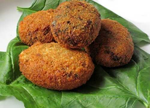 Cheera (Red Spinach) Cutlet Recipe – Awesome Cuisine