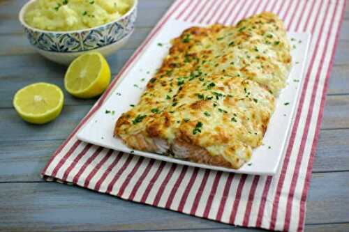Cheesy Baked Salmon Recipe – Awesome Cuisine