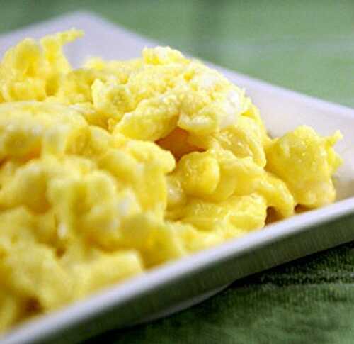 Cheesy Scrambled Eggs Recipe – Awesome Cuisine