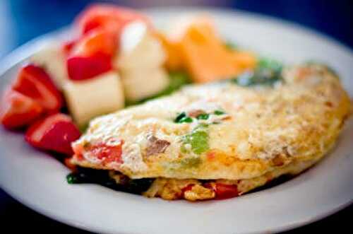 Chicken and Tomato Omelette Recipe – Awesome Cuisine