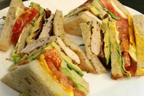 Chicken Club Sandwich Recipe – Awesome Cuisine