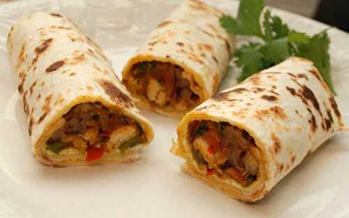 Chicken Kathi Roll Recipe – Awesome Cuisine