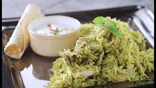 Chicken Mint Pulao Recipe – Awesome Cuisine