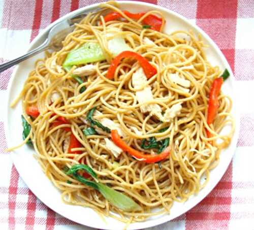 Chicken Noodle Stir-Fry Recipe – Awesome Cuisine