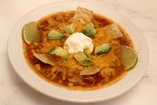 Chicken Tortilla Soup Recipe – Awesome Cuisine