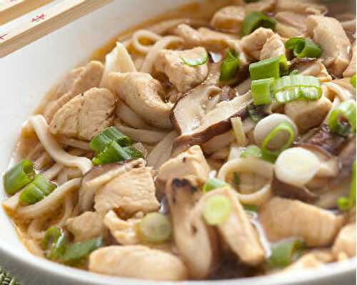 Chicken Udon Soup Recipe – Awesome Cuisine