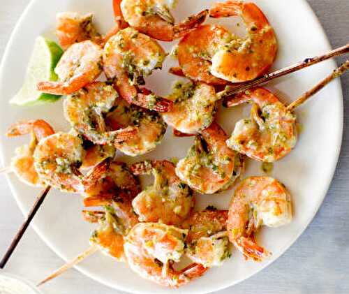 Chili Shrimp Skewers Recipe – Awesome Cuisine