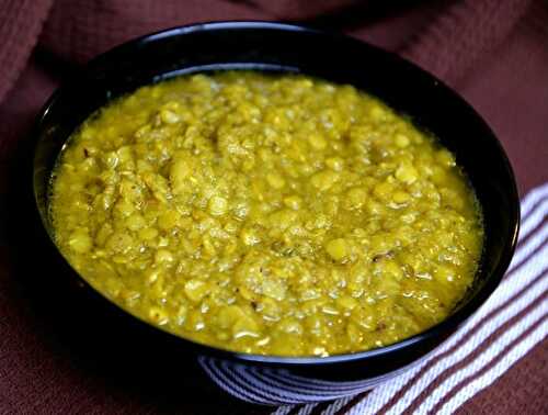 Cholar Dal Recipe