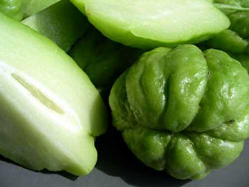 Chow Chow (Chayote) Curd Pachadi Recipe – Awesome Cuisine