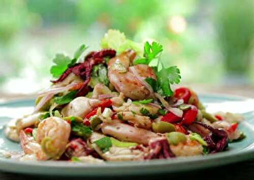 Christmas Seafood Salad Recipe – Awesome Cuisine