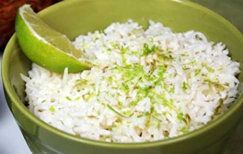 Coconut Lime Rice Recipe – Awesome Cuisine
