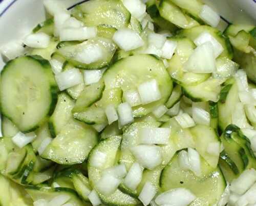 Cold Cucumber Salad Recipe – Awesome Cuisine