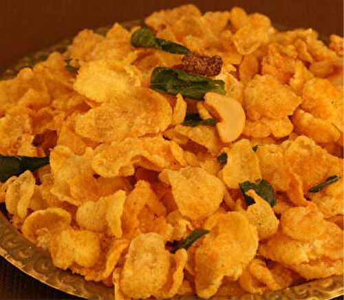 Cornflakes and Aval Mixture Recipe – Awesome Cuisine