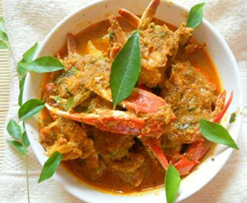 Crab Curry with Coconut Recipe – Awesome Cuisine