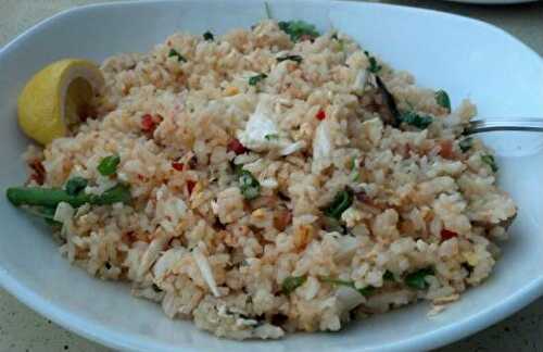 Crab Fried Rice Recipe – Awesome Cuisine