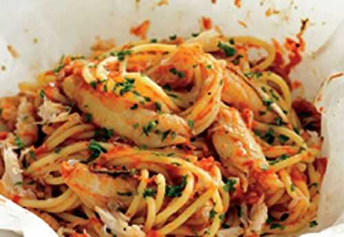 Crab Spaghetti Recipe – Awesome Cuisine