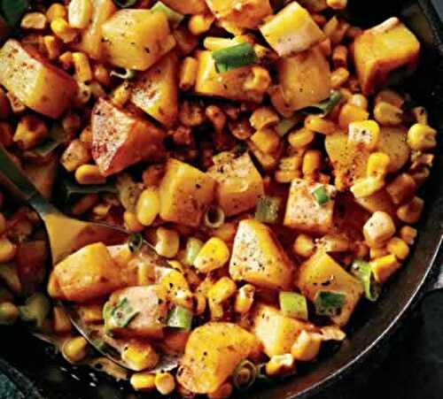 Creamed Corn and Potatoes Recipe – Awesome Cuisine