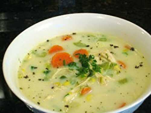 Creamy Vegetable Soup Recipe – Awesome Cuisine