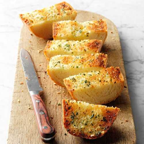 Crusty Garlic Bread Recipe – Awesome Cuisine