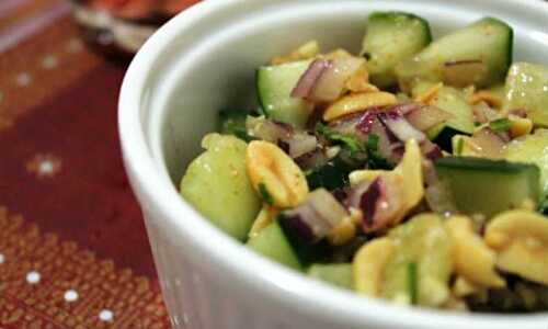 Cucumber Peanut Salad Recipe – Awesome Cuisine