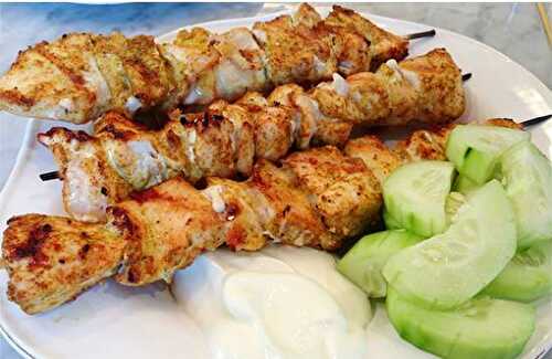 Curried Chicken Skewers Recipe – Awesome Cuisine