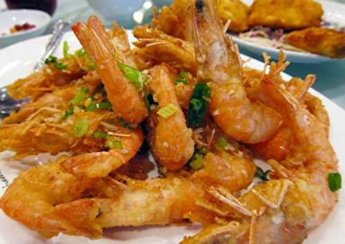 Deep Fried Prawns with Salt and Pepper Recipe – Awesome Cuisine