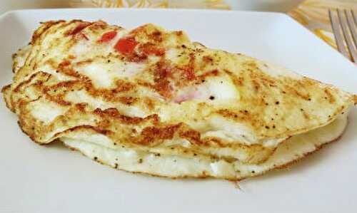 எக்வைட் ஆம்லெட் - Egg White Omelette Recipe in Tamil