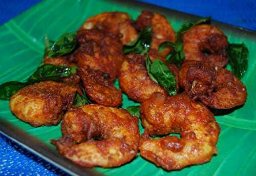 Eral Varuval (South Indian Prawn Fry) Recipe – Awesome Cuisine