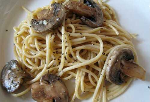 Garlic and Mushroom Pasta Recipe – Awesome Cuisine