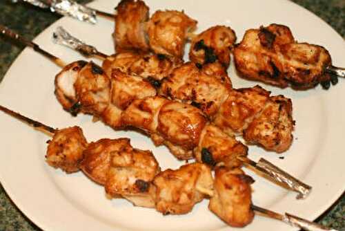 Grilled Chicken Kebabs Recipe – Awesome Cuisine