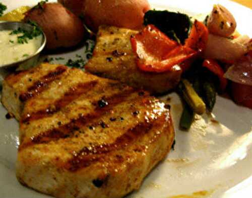 Grilled Fish Steak Recipe – Awesome Cuisine