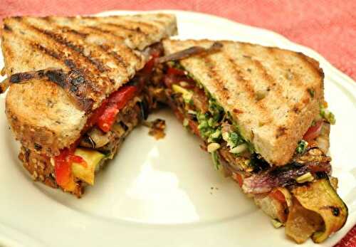 Grilled Vegetable Sandwich Recipe – Awesome Cuisine