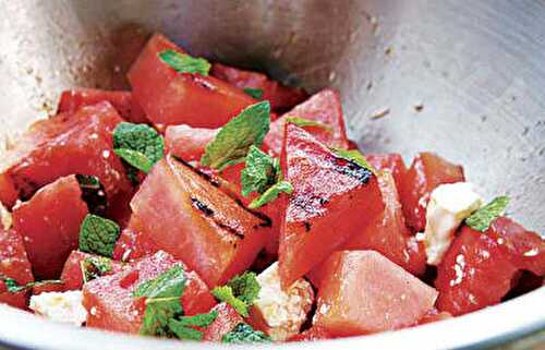 Grilled Watermelon Salad Recipe – Awesome Cuisine