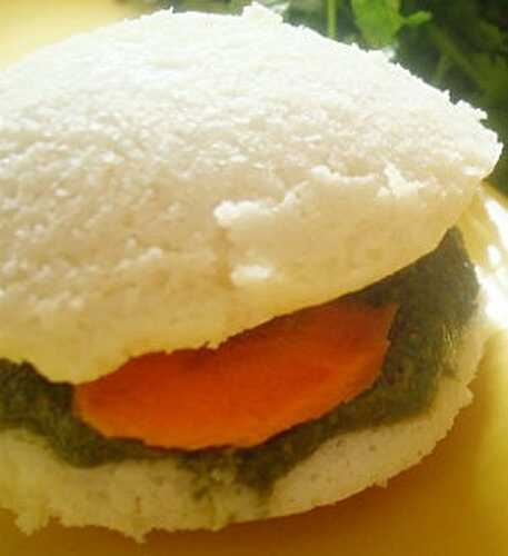 Idli Burger Recipe – Awesome Cuisine