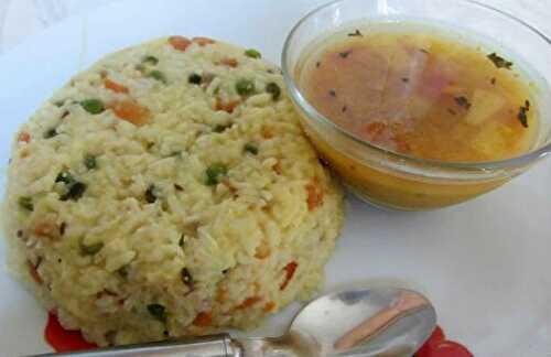 காய்கறி பொங்கல் - Vegetable Pongal Recipe in Tamil