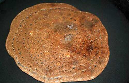 கேழ்வரகு வெல்லம் தோசை - Ragi Jaggery Dosa Recipe in Tamil