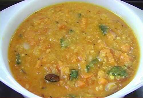 கேரட் கூட்டு - Carrot Kootu Recipe in Tamil