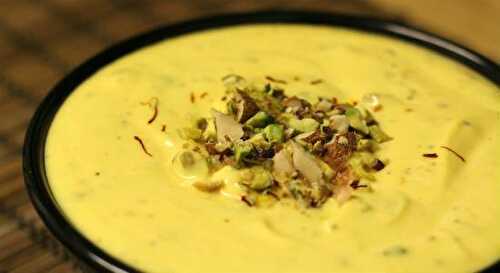 Kesar Shrikhand Recipe – Awesome Cuisine