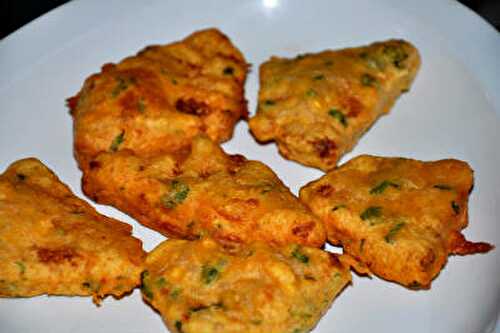 கிரீன் சட்னி பிரட் பக்கோடா - Bread Pakoda with Green Chutney Recipe in Tamil