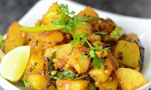 குஜராத்தி மசாலா உருளைக்கிழங்கு - Gujarati Masala Potatoes Recipe in Tamil