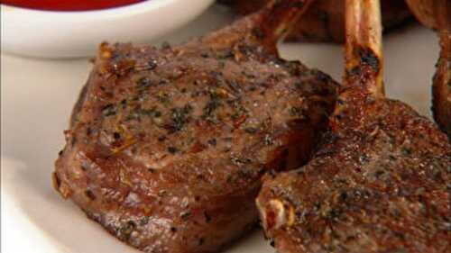Lamb Chops with Mixed Herbs Recipe – Awesome Cuisine