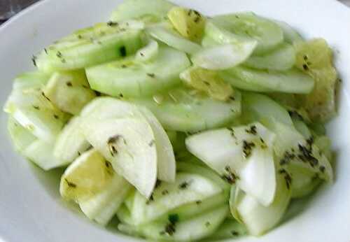 Lemon and Cucumber Salad Recipe – Awesome Cuisine