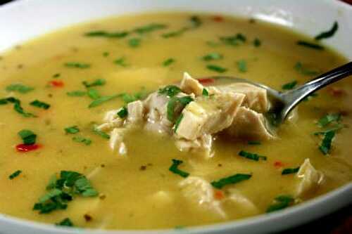 Lemony Chicken Soup Recipe – Awesome Cuisine