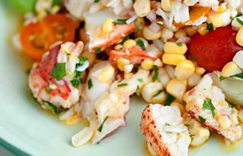 Lobster Corn Salad Recipe – Awesome Cuisine