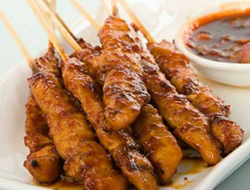 Malaysian Chicken Satay Skewers Recipe – Awesome Cuisine