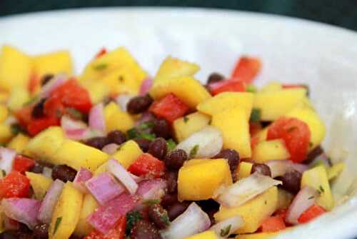 Mango and Black Bean Salsa Recipe – Awesome Cuisine
